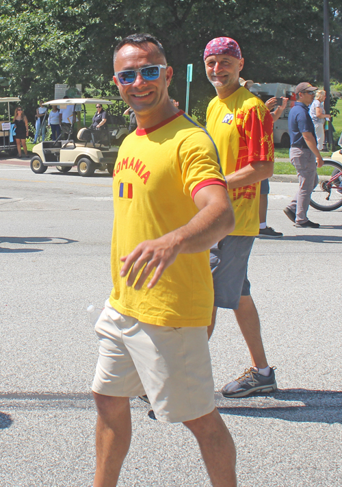 Romania Garden in Parade of Flags